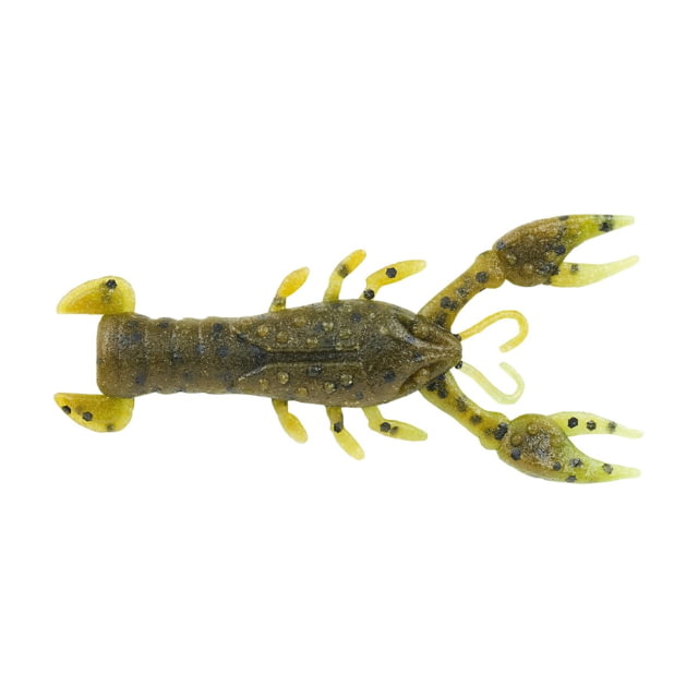 Berkley Berkley PowerBait MaxScent Lilft Trooper Soft Bait 2 1/2in 8 Pack Green Pumpkin/Watermelon