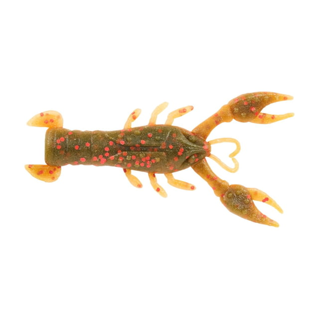 Berkley Berkley PowerBait MaxScent Lilft Trooper Soft Bait 2 1/2in 8 Pack Watermelon Copper/Orange w/Red