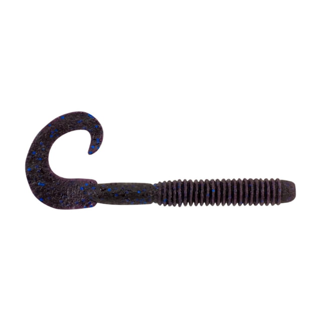 Berkley Berkley PowerBait MaxScent Lunch Worm Soft Bait 6in 10 Pack Blue Fleck