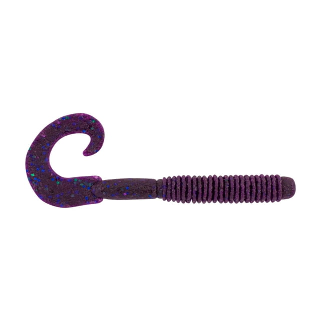 Berkley Berkley PowerBait MaxScent Lunch Worm Soft Bait 6in 10 Pack Plum Apple