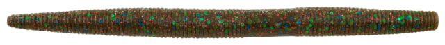 Berkley PowerBait Maxscent The General enhanced loose action tail multi-rigging 4in 10 Pkg Ct Green Pumpkin Candy Red