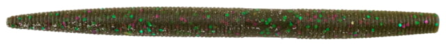Berkley PowerBait Maxscent The General enhanced loose action tail multi-rigging option 6in 5 Pkg Ct Green Pumpkin Party