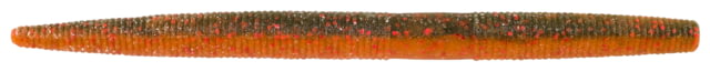 Berkley PowerBait Maxscent The General enhanced loose action tail thicker 4in 10 Pkg Ct Watermelon Copper/Orange w/Red