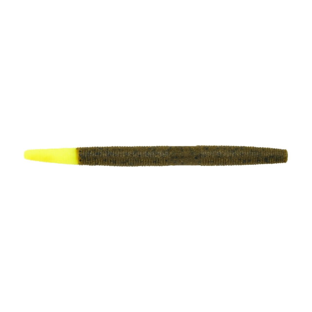 Berkley Berkley PowerBait Maxscent The General Soft Bait 5in 8 Pack Green Pumpkin/Chartreuse