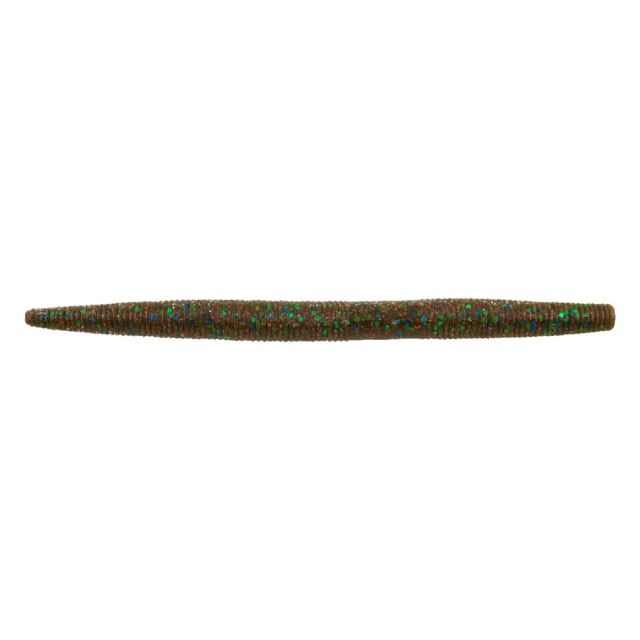 Berkley Berkley PowerBait Maxscent The General Soft Bait 6in 5 Pack Green Pumpkin Candy Red
