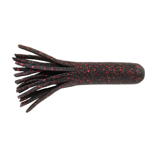 Berkley PowerBait MaxScent Tube Soft Bait 3.5in 6 Pack Black Red Fleck