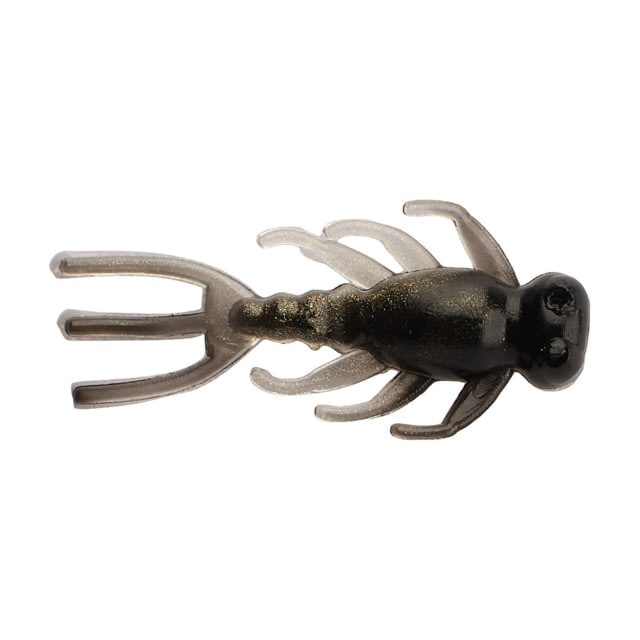 Berkley Berkley PowerBait Mayfly Soft Bait 3/4in 14 Pack Black Gold