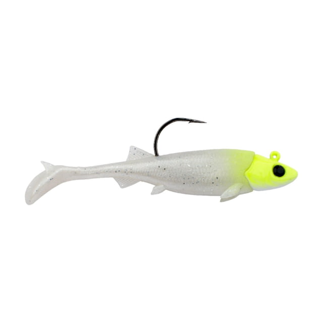 Berkley Berkley PowerBait Minnotator Soft Bait 2.5in 2 Pack Lemon Head Glow