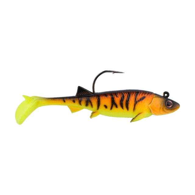 Berkley Berkley PowerBait Minnotator Soft Bait 3in 2 Pack Orange Tiger