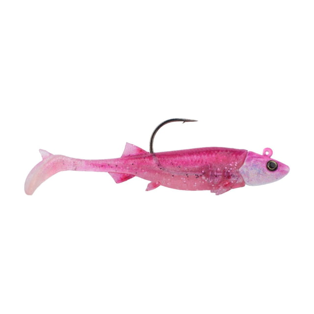 Berkley Berkley PowerBait Minnotator Soft Bait 3in 2 Pack Pink Shiner