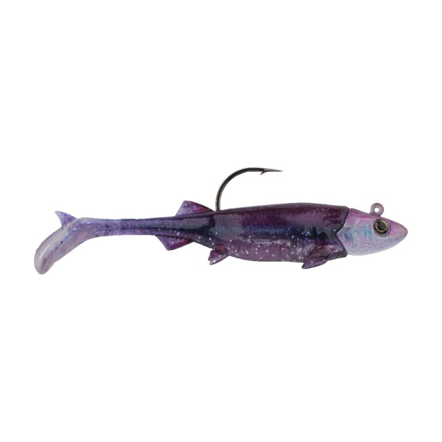 Berkley Berkley PowerBait Minnotator Soft Bait 3in 2 Pack Purple Shiner