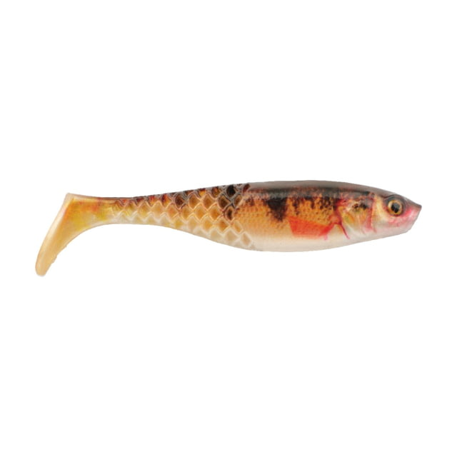 Berkley Berkley PowerBait Paddlin' PowerStinger Soft Bait Lures 7 Pack 3.5in HD Yellow Perch