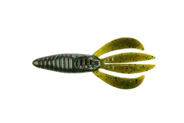 Berkley Berkley PowerBait Pit Boss Creature Bait 8 4in Green Pumpkin Green