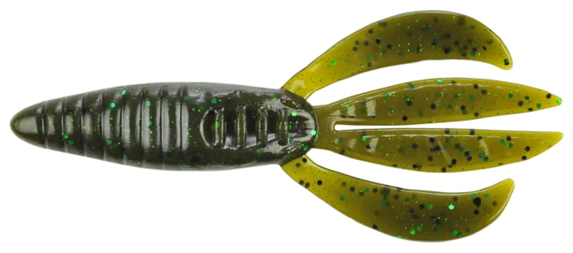 Berkley PowerBait Pit Boss Creature Bait 8 4in Green Pumpkin Green