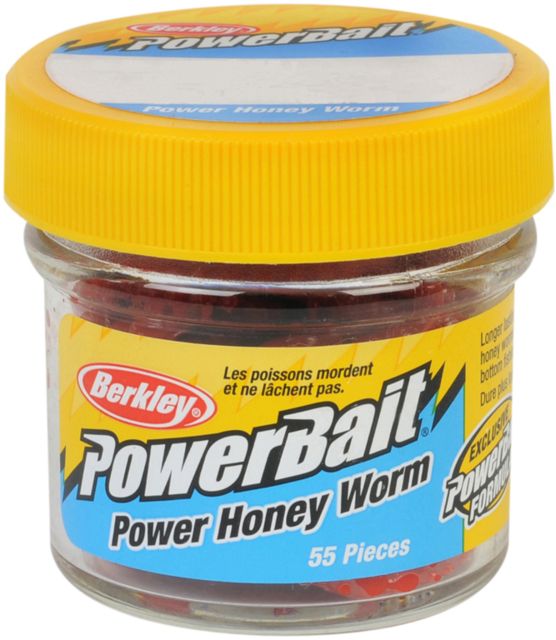 Berkley PowerBait Power Honey Worm Red 176189