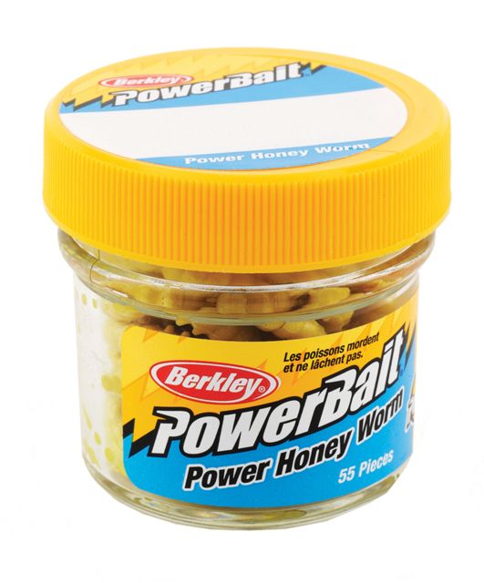 Berkley PowerBait Power Honey Worm Yellow 176191