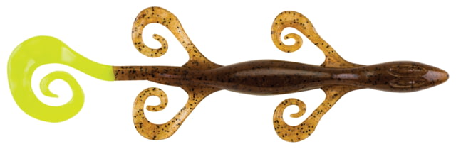 Berkley PowerBaits Power Lizzard Lizard 9 8in Pumpkin Chartreuse