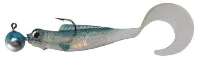 Berkley Berkley PowerBait Power Minnow Grub Soft Bait 3in 6 Pack Black Shad