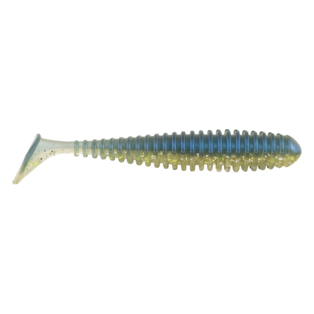 Berkley PowerBait Power Swimmer 3.3in Ripple Body with Paddle Tail Swim Bait 8 ct. Sexy Shad PBCPS3.3-SYSSD