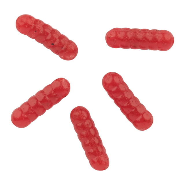Berkley Berkley PowerBait Power Wigglers Soft Bait Lures 75 Pack Red Wiggler