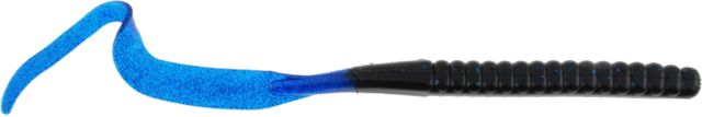 Berkley PowerBait Power Worm Lure 10in. Black/Blue 178944