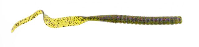 Berkley PowerBait Power Worm Lure 10in. Watermelon Purple Red Fleck 178959