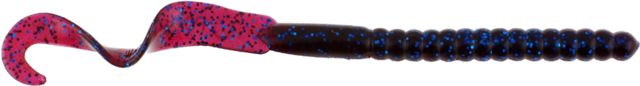 Berkley PowerBait Power Worm Lure 7in. Blue Fleck 178916