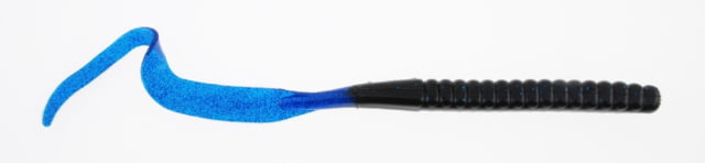 Berkley Berkley PowerBait Power Worms Soft Bait 10in 8 Pack Black/Blue