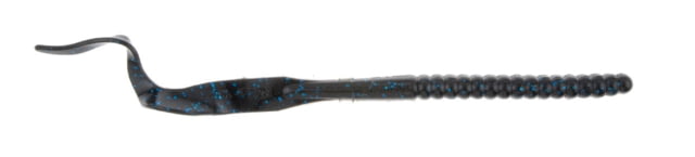 Berkley Berkley PowerBait Power Worms Soft Bait 10in 8 Pack Black Blue Fleck