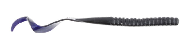 Berkley Berkley PowerBait Power Worms Soft Bait 10in 8 Pack Black Grape