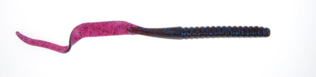 Berkley Berkley PowerBait Power Worms Soft Bait 10in 8 Pack Blue Fleck