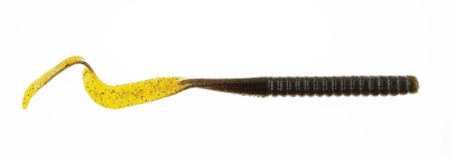 Berkley Berkley PowerBait Power Worms Soft Bait 10in 8 Pack Green Pumpkin