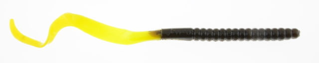 Berkley Berkley PowerBait Power Worms Soft Bait 10in 8 Pack Green Pumpkin/Chartreuse