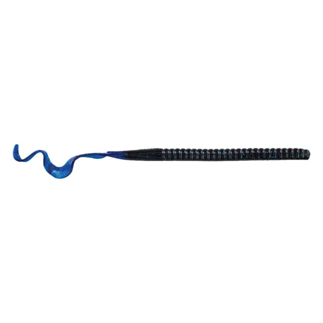 Berkley Berkley PowerBait Power Worms Soft Bait 12in 5 Pack Black/Blue