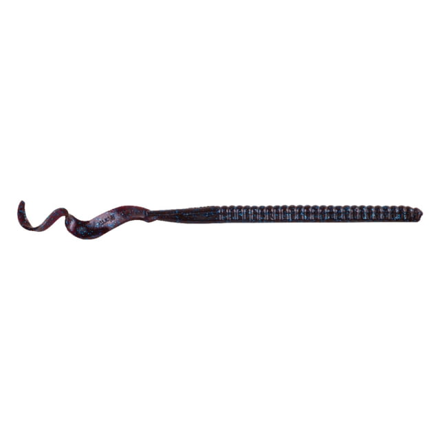 Berkley Berkley PowerBait Power Worms Soft Bait 12in 5 Pack Blue Fleck