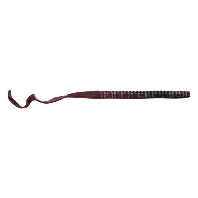 Berkley Berkley PowerBait Power Worms Soft Bait 12in 5 Pack Red Shad