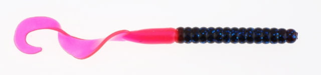 Berkley Berkley PowerBait Power Worms Soft Bait 7in 13 Pack Blue Fleck Firetail