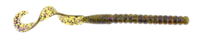 Berkley Berkley PowerBait Power Worms Soft Bait 7in 13 Pack Watermelon Purple Red Fleck