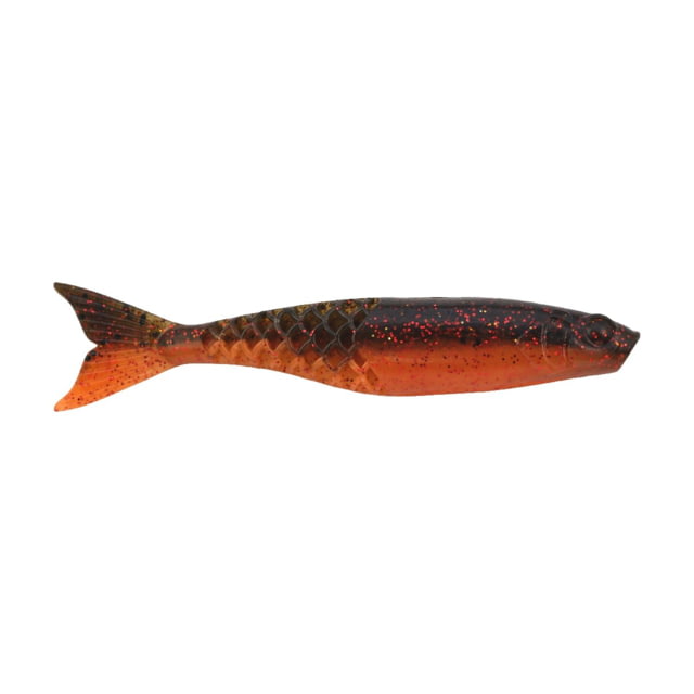 Berkley Berkley PowerBait PowerStinger Soft Bait 4.5in 5 Pack Watermelon Copper/Orange w/Red