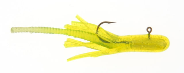 Berkley Berkley PowerBait Pre-Rigged Atomic Teasers 1/32oz 3 Pack Chartreuse Silver Fleck