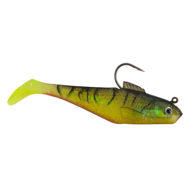 Berkley Berkley PowerBait Pre-Rigged Swim Shad Soft Bait 2in 5 Pack Firetiger