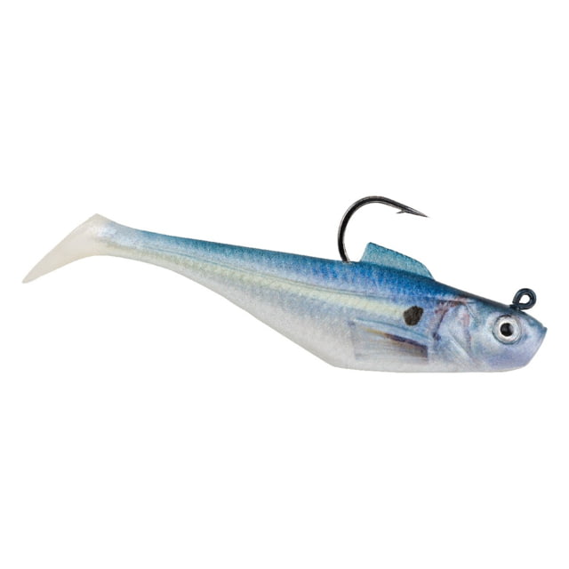 Berkley Berkley PowerBait Pre-Rigged Swim Shad Soft Bait 2in 5 Pack HD Gizzard Shad