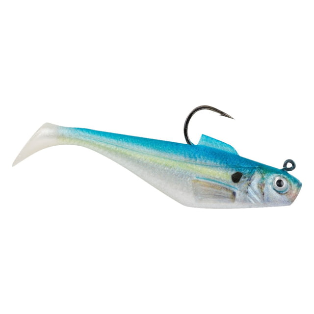 Berkley Berkley PowerBait Pre-Rigged Swim Shad Soft Bait 3in 5 Pack HD Sexy Shad