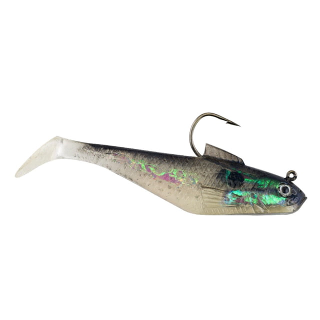 Berkley Berkley PowerBait Pre-Rigged Swim Shad Soft Bait 3in 5 Pack Silver Shad