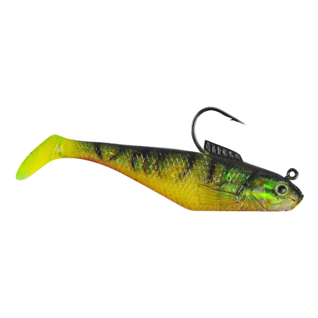 Berkley Berkley PowerBait Pre-Rigged Swim Shad Soft Bait 3in 5 Pack Firetiger