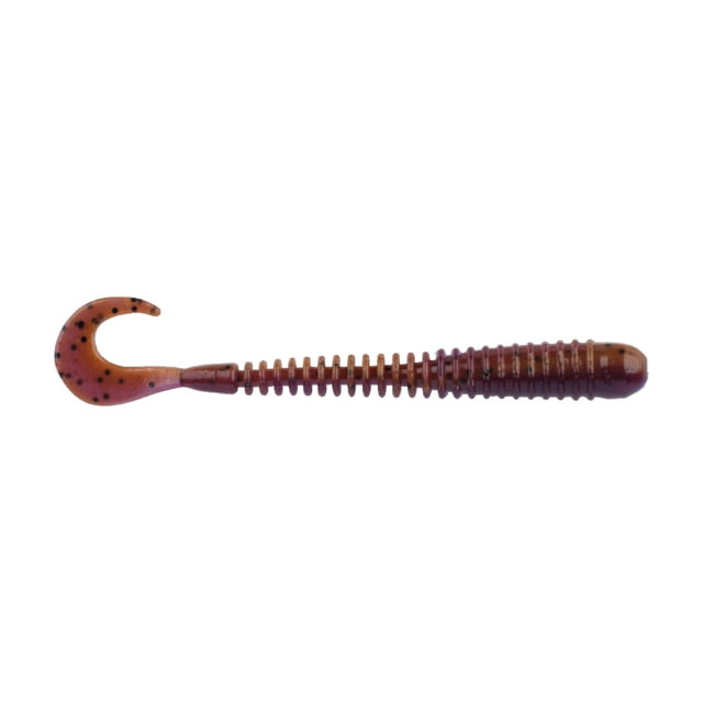 Berkley Berkley PowerBait Rib Worm Soft Bait Lures 4in 10 Pack Peanut Butter and Jelly