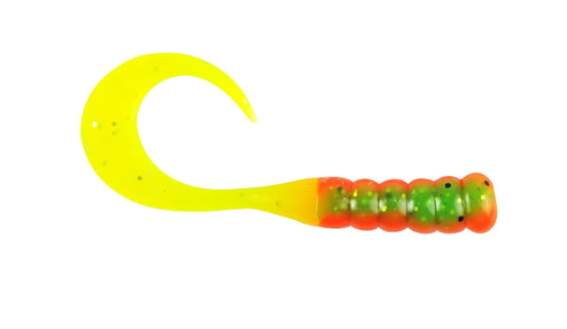 Berkley Berkley PowerBait Ribbontail Grubs 3in 15 Pack Firetiger