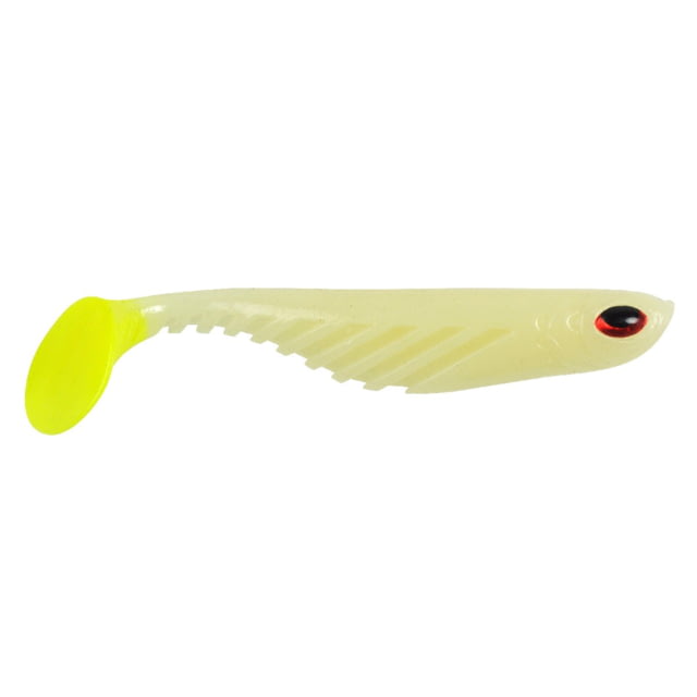 Berkley Berkley PowerBait Ripple Shad Lure 2in 8 Pack Glow/Chartreuse