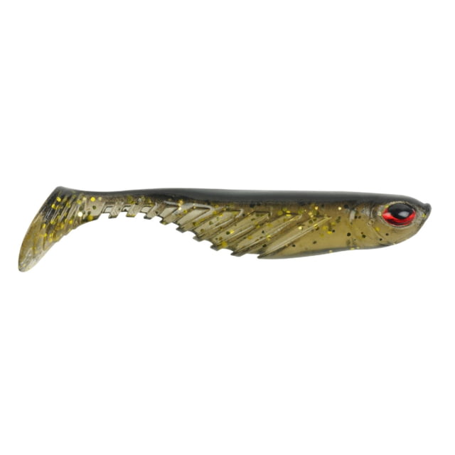 Berkley Berkley PowerBait Ripple Shad Lure 2in 8 Pack Holographic Gold Black Back