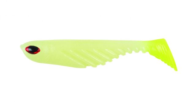 Berkley PowerBait Ripple Shad Lure 4in. Glow/Chartreuse 179103